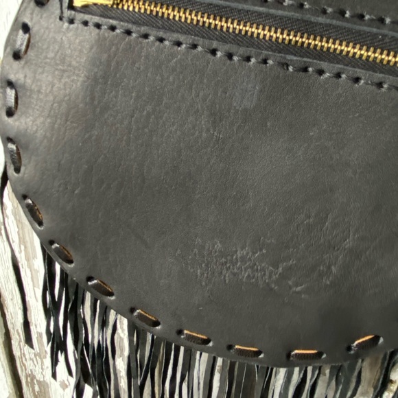 Huipil festival bag fringe artisan textile boho - Picture 7 of 7